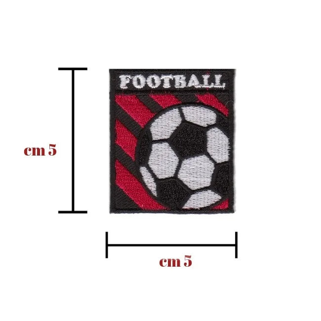 Iron-on application for fabric item 440/BM, 6 pieces