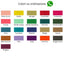 Velvet ribbon h 10 mm 10 meters