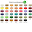 Gros grain n 20 H cm 7 100% polyester article 1686/20 10 meters