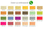 Organza ribbon h mm 10 meters 50