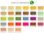 Organza ribbon h mm 25 meters 50