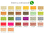Organza ribbon h mm 38 meters 25
