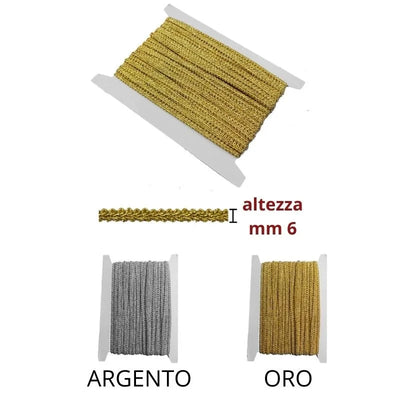 Agremano lamé trimmings h mm 6 item 4130 meters 20