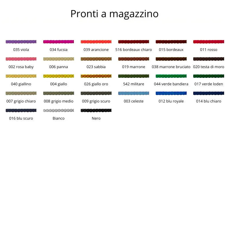 Cordone soft 100% poliestere ø 5 mm articolo 5005 metri 20