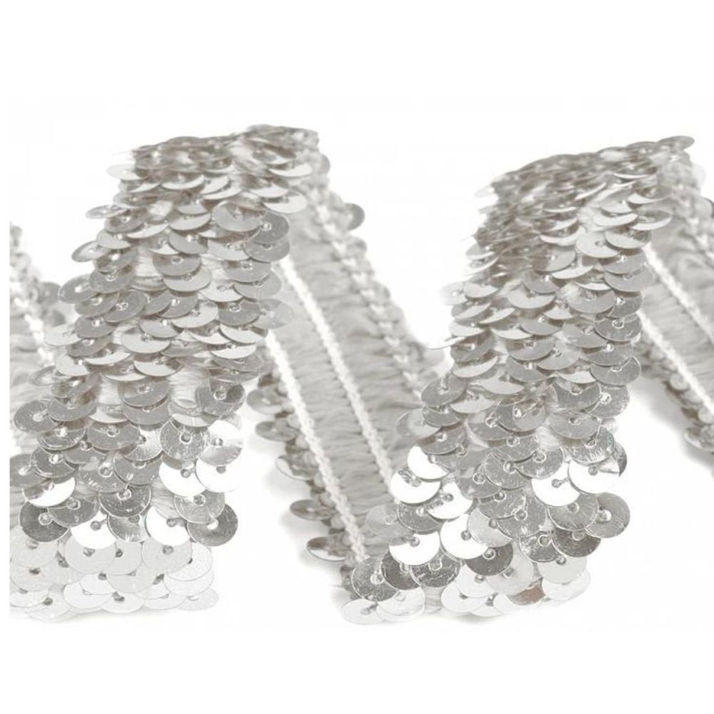 Elastic sequin edge h 1.5 cm item 8/355 meters 9