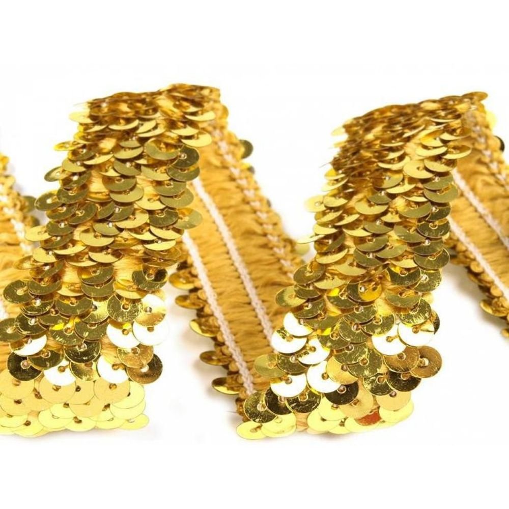 Elastic sequin edge h 1.5 cm item 8/355 meters 9