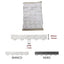 Rhinestone looped ribbon edge item 3701 10 meters