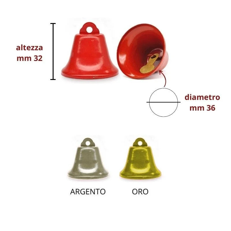 Campanello h mm 36 articolo 703/5
pezzi 50