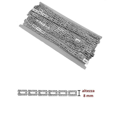 Plasticized trimmings h mm 8 item 8/497/7 meters 9.15