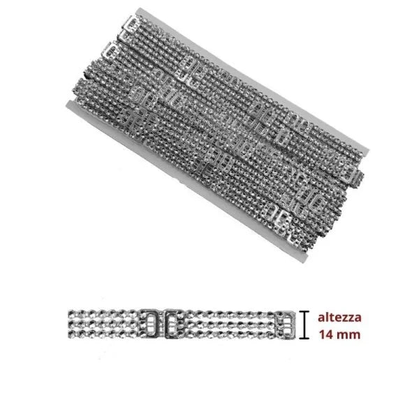 Plasticized trimmings h mm 14 item 8/497/1 meters 9.15