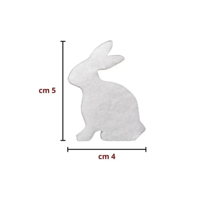 Felt application item AF2
 12 pieces