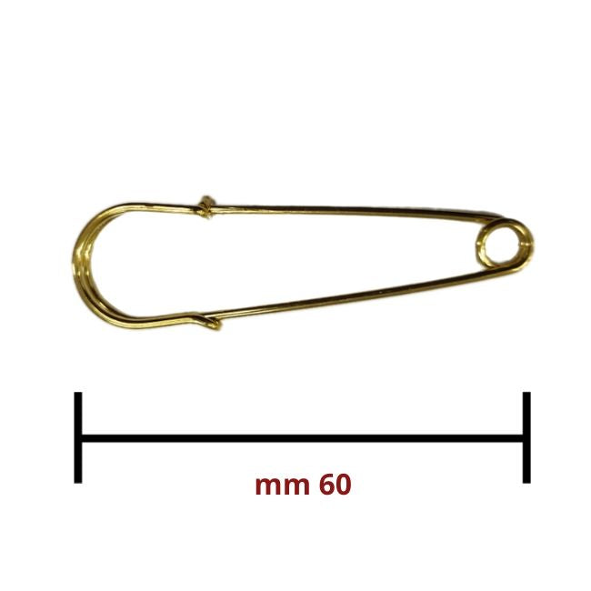 Spille kilt lunghezza mm 60 oro
articolo 22101 pezzi 10