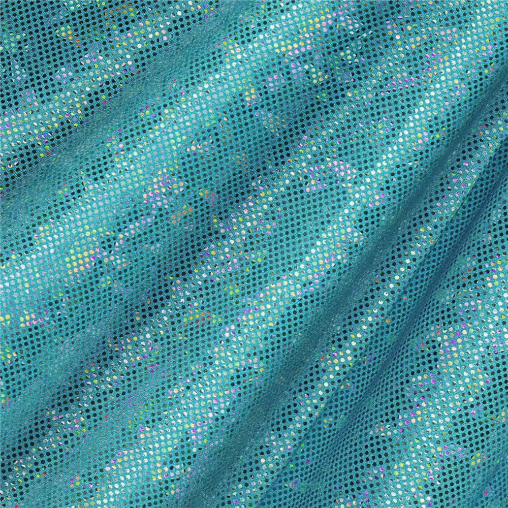 Lyrca fabric with rhinestone effect, h 150 cm, article Honey