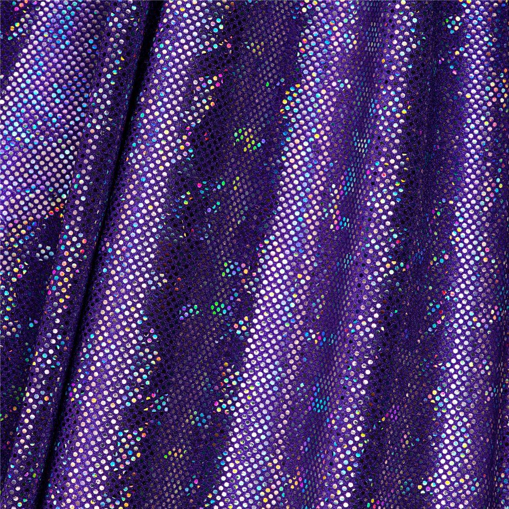 Lyrca fabric with rhinestone effect, h 150 cm, article Honey