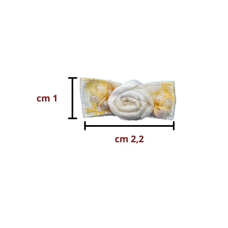 Satin bow application item 33 pieces 12