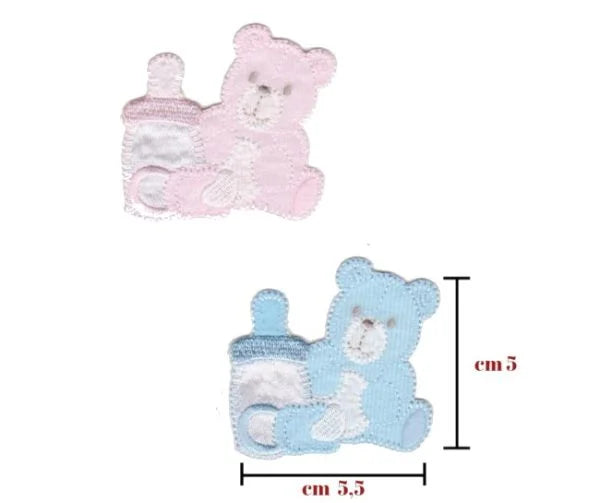 Iron-on application for fabric item 050/B, 3 pieces
