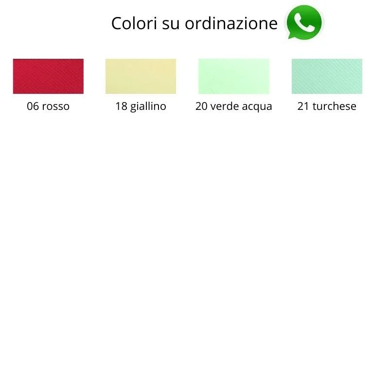 Sbieco piquet in millerighe tinta unita h mm 14/4/4 Topp metri 15