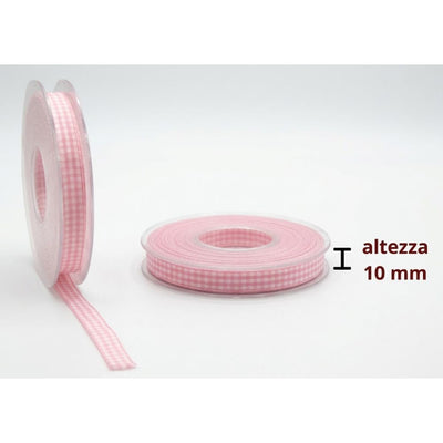 Vichy ribbon h mm 10 item T2010 25 meters