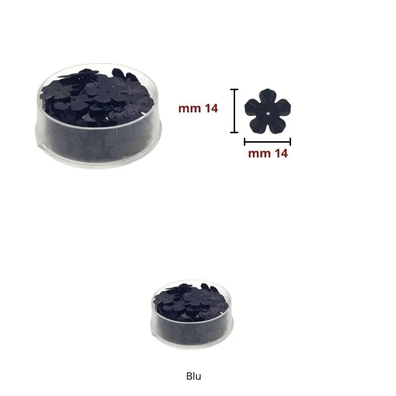 Paillettes forma fiore articolo 730