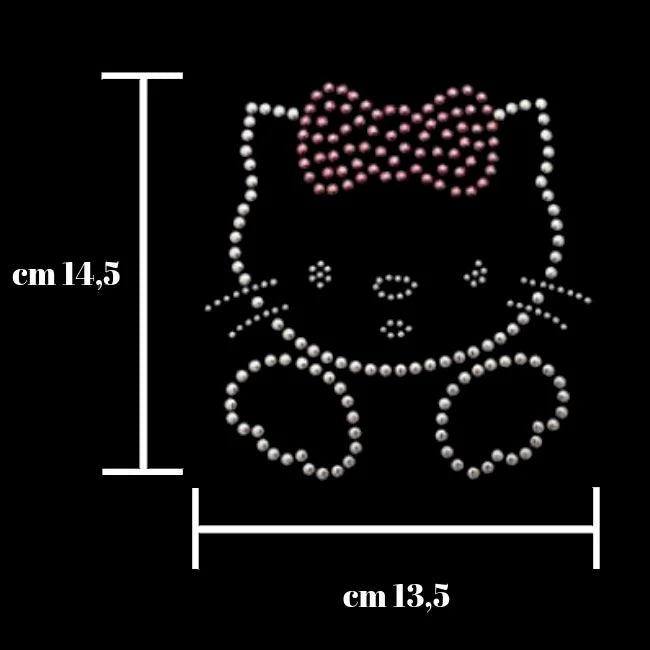 Iron-on application of studs item SM52