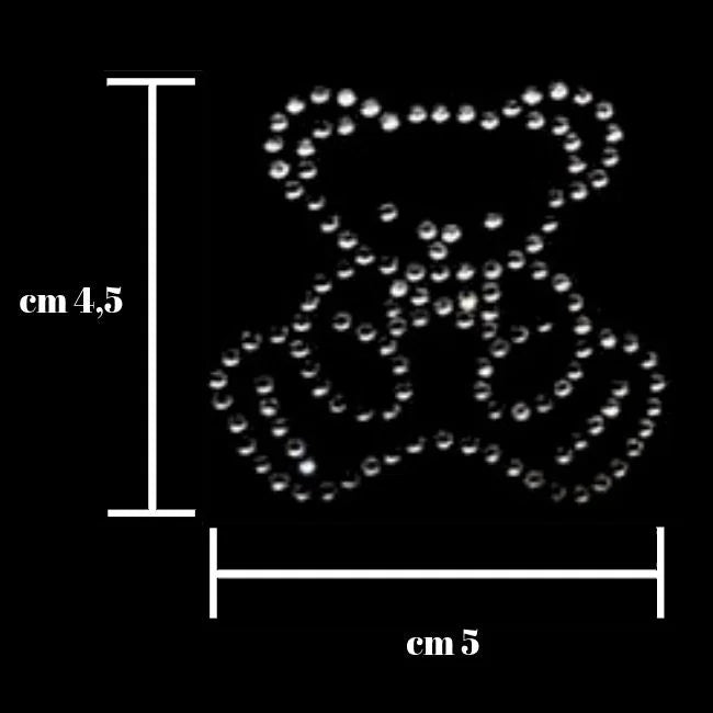 Iron-on rhinestone application item SM568