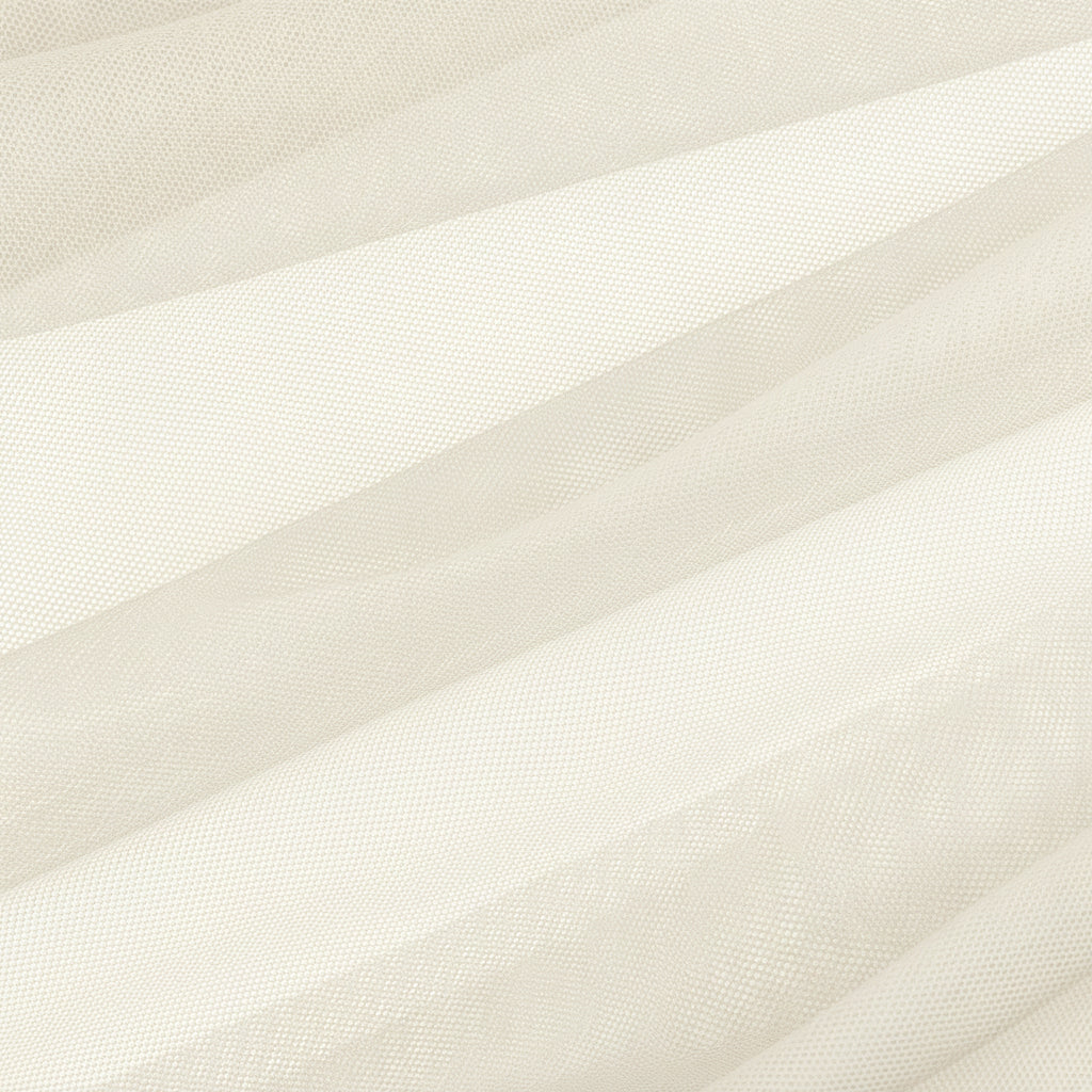 Tulle curtain with weighted hem, height 310 cm