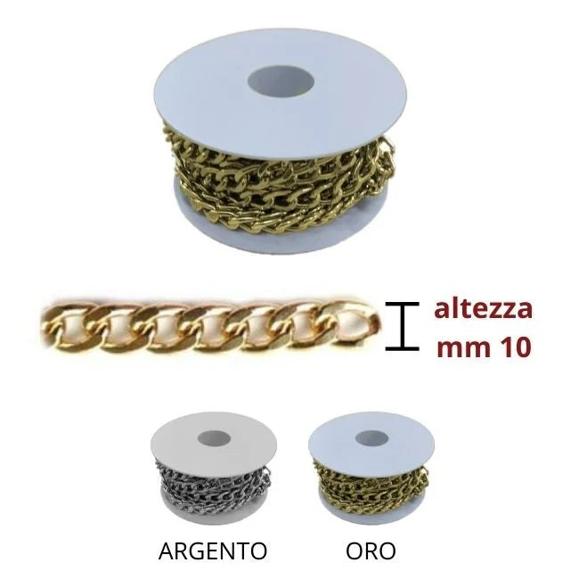Catena alluminio diamantata L mm 4 articolo 530 metri 5