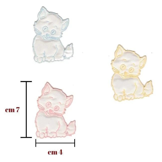 Iron-on fabric application item 7273 pieces 3