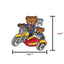 Iron-on fabric application item 7629 3 pieces