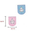Iron-on fabric application item 7711 4 pieces