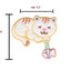 Iron-on fabric application item 8024 pieces 3