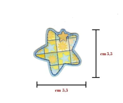Iron-on fabric application item 8126 pieces 3