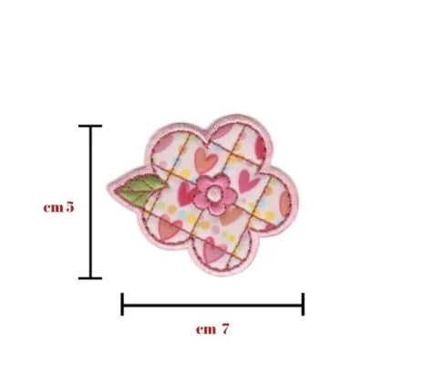 Iron-on fabric application item 8129 pieces 3