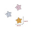 Iron-on fabric application item 9042 9 pieces