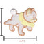 Iron-on fabric application item 6948 6 pieces