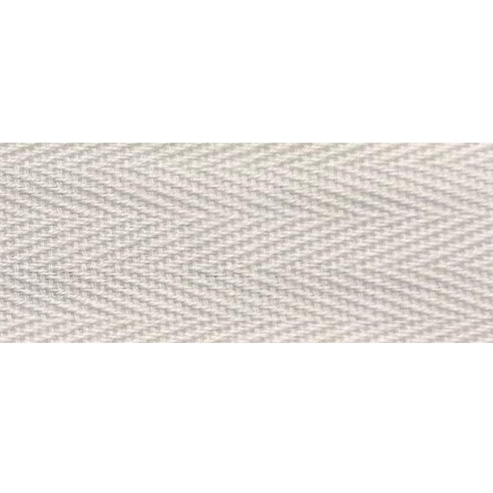 Fettuccia spigata cotone 100% h mm 40 articolo 530/40 metri 20