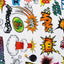 Tessuto fantasia in poliestere h 140 cm articolo Cotton stamp