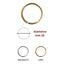 Brisè ring ø mm 25 item FF110 12 pieces