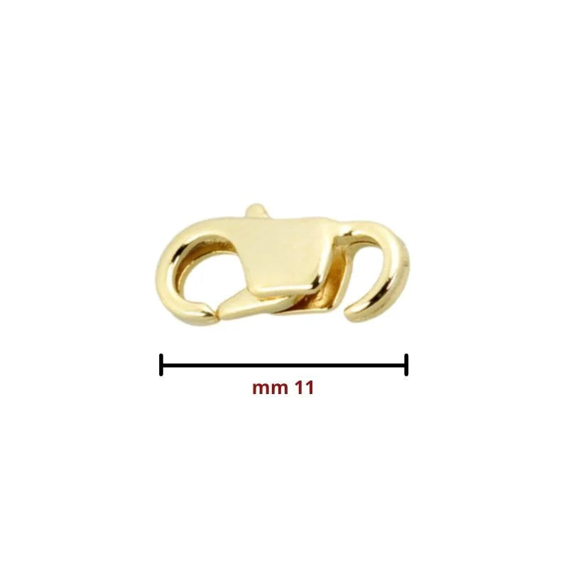 Moschettone lunghezza mm 11 articolo FF229 pezzi 24