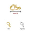 Lobster clasp necklace hook 18 mm item FF065
 24 pieces