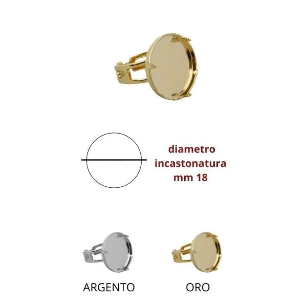 Anello ø mm 18 articolo FF135 pezzi 12