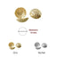 Metal cup shell ø mm 13 item FF015 100 pieces