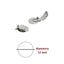 Shoe clips ø mm 12 item FF321 pieces 12