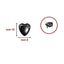 Borchia forma cuore articolo BC10
pezzi 100