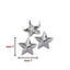 Borchia forma stella articolo BS07 pezzi 100