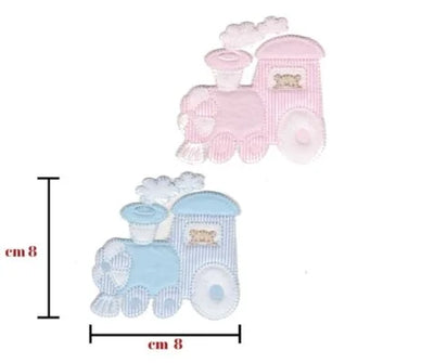 Applicazione termoadesiva tessuto articolo 611/A pezzi 2