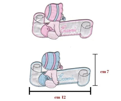 Applicazione termoadesiva tessuto articolo 626 pezzi 4