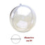 Transparent plastic sphere ø 10 cm item 2000/100