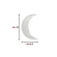 Transparent plastic moon shape item 2013