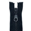 Combi zipper (2 sliders) 70 cm carriage 6 mm divisible plastic chain item 1184/9/70